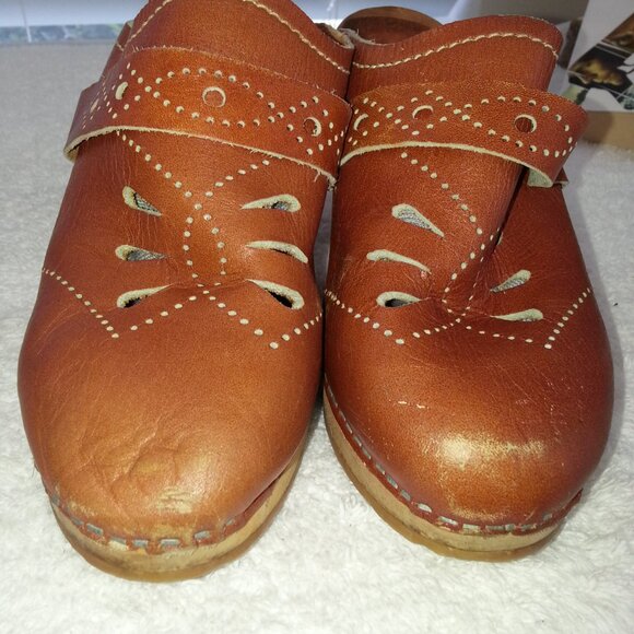 Cute Vintage Swedish MIA Clogs 1980s Women's - Picture 3 of 11